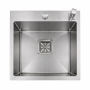 Cuba Gourmet Quadrada Aço Inox 44x44cm - Construinox